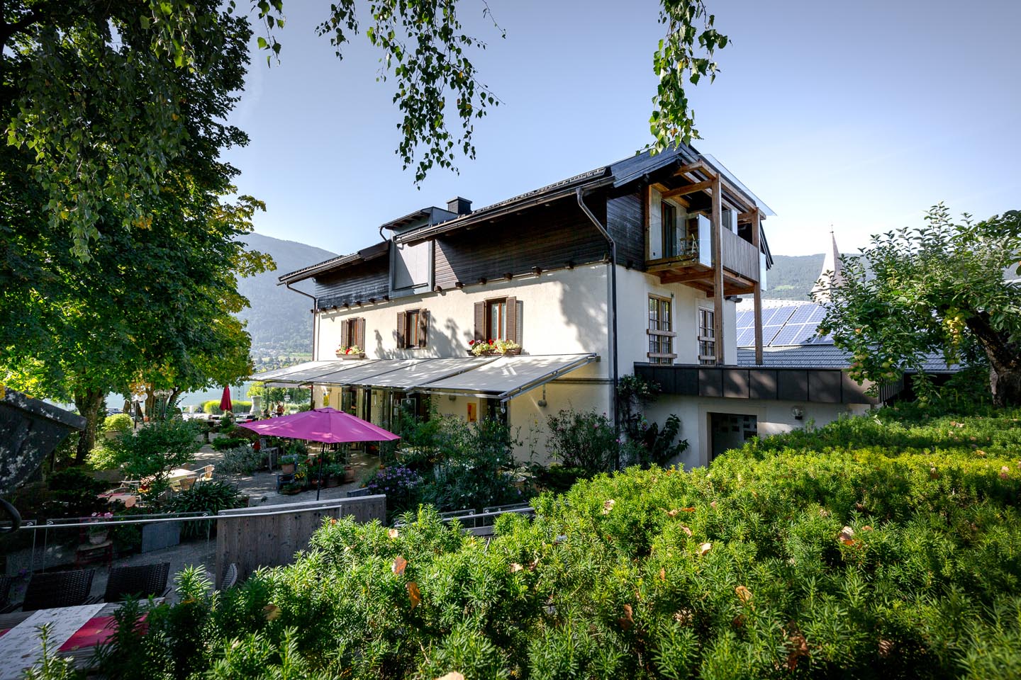 Gästezimmer im Naturgasthof Schlosswirt Ossiach